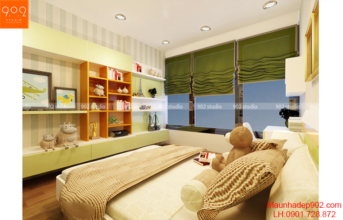 Thiết kế nội thất chung cư - Phòng ngủ - NT11
