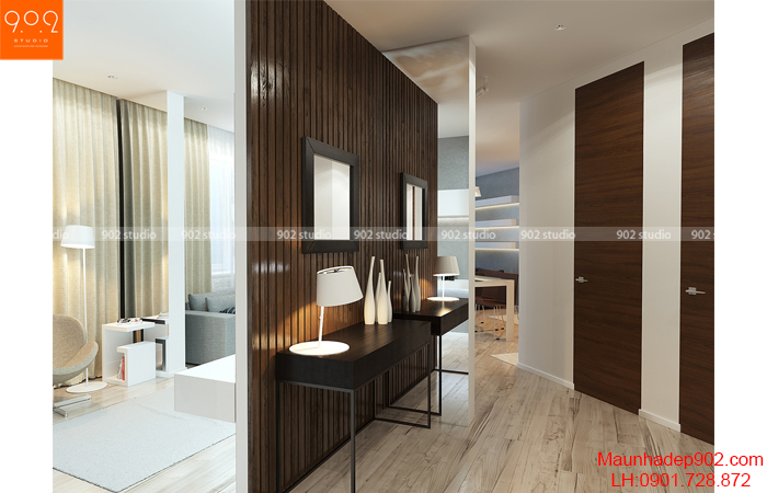Thiết kế nội thất chung cư - Hành lang - NT13