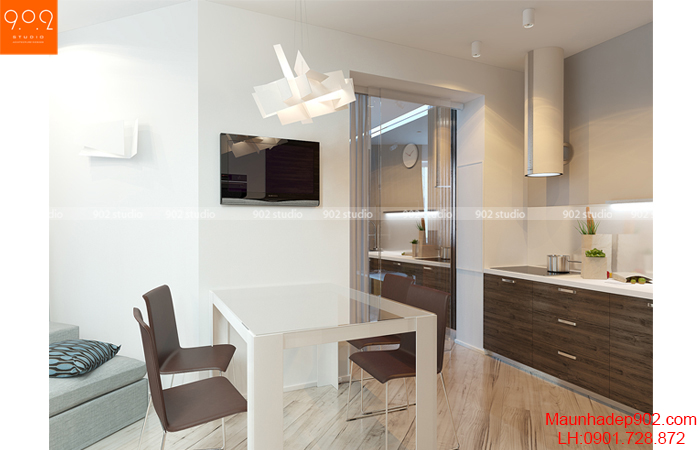 Thiết kế nội thất chung cư - Phòng ăn - NT13