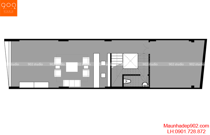 Mẫu nội thất nhà hàng - MB1 - NT29