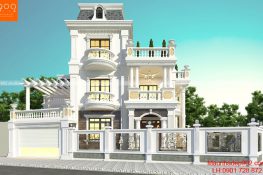 Biệt thự 3 tầng nhà cô Thu - Bắc Ninh - BT188